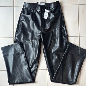 Abercrombie & Fitch Black Straight Leg Pants